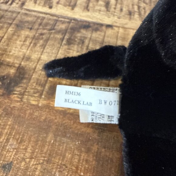 Ganz Webkinz Lil Kinz HM136 Black Lab Plush Stuffed Animal Toy Dog Puppy Retired - Picture 6 of 9